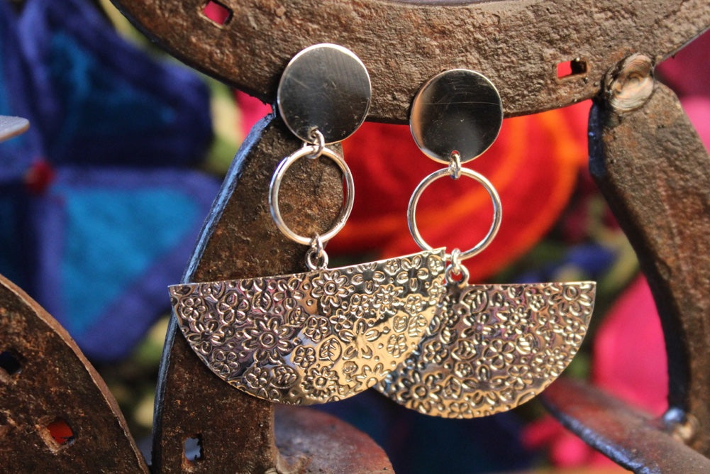 No Mas! 925 Solid Silver Earrings