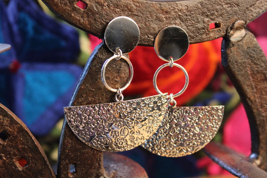 No Mas! 925 Solid Silver Earrings
