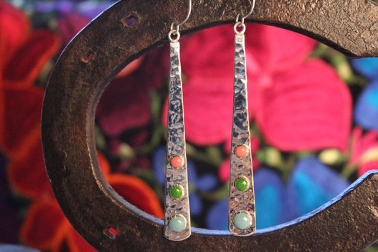 No Mas! 925 Solid Silver Earrings