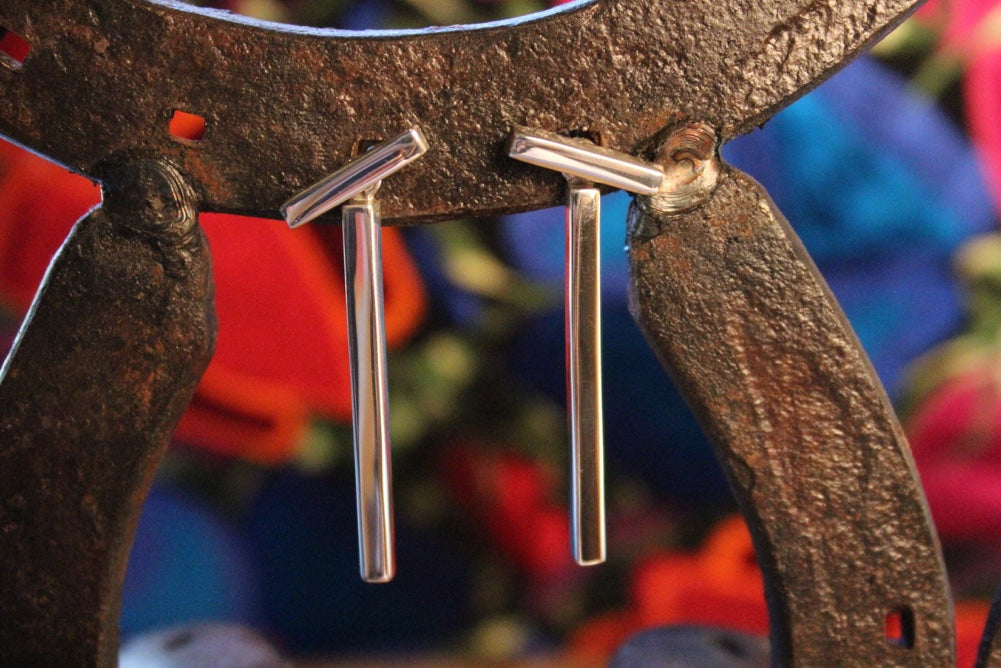 No Mas! 925 Solid Silver Earrings