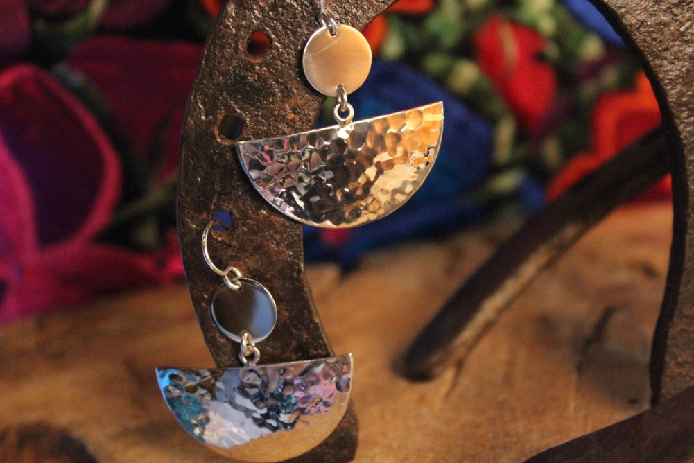 No Mas! 925 Solid Silver Earrings
