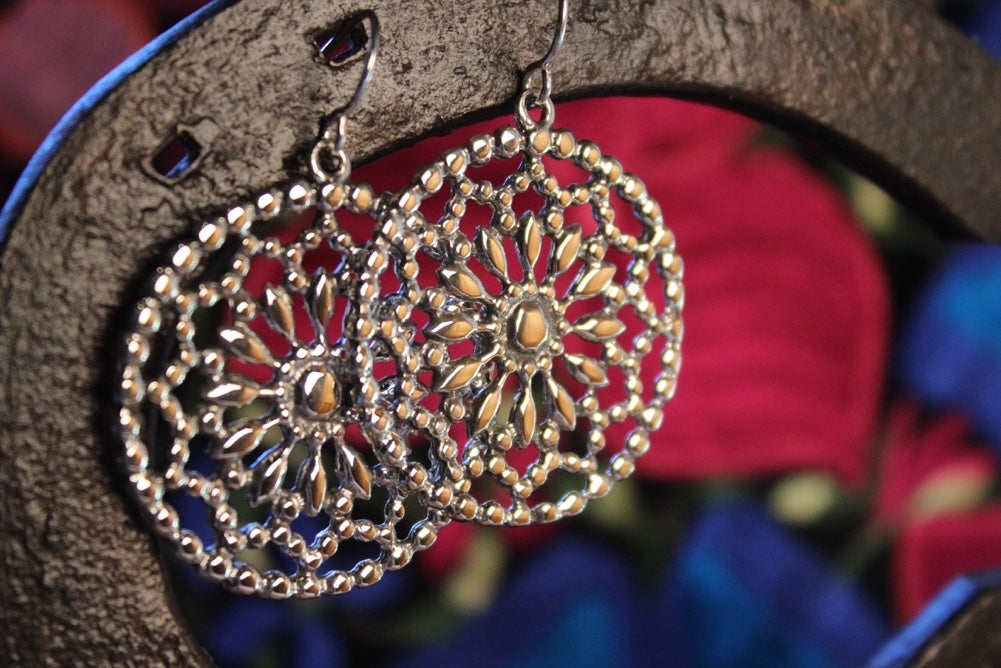 No Mas! 925 Solid Silver Earrings