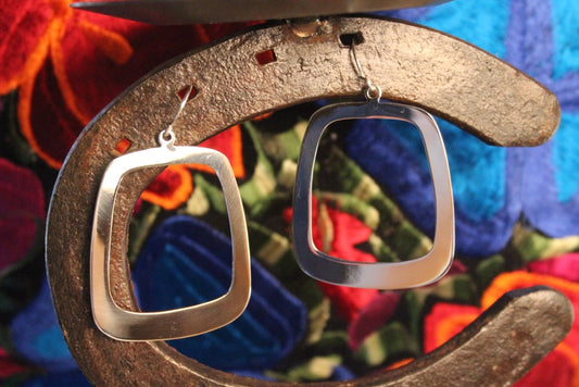 No Mas! 925 Solid Silver Earrings