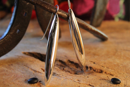 No Mas! 925 Solid Silver Earrings