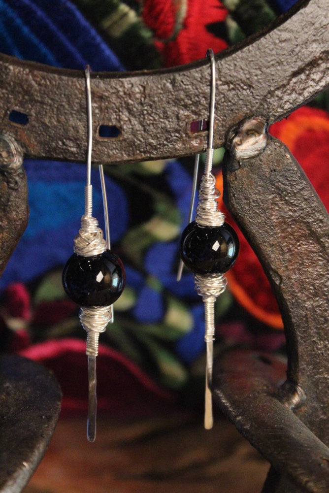 No Mas! 925 Solid Silver Earrings