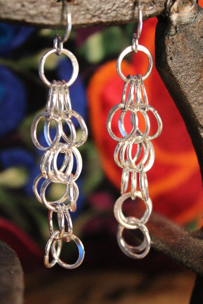 No Mas! 925 Solid Silver Earrings