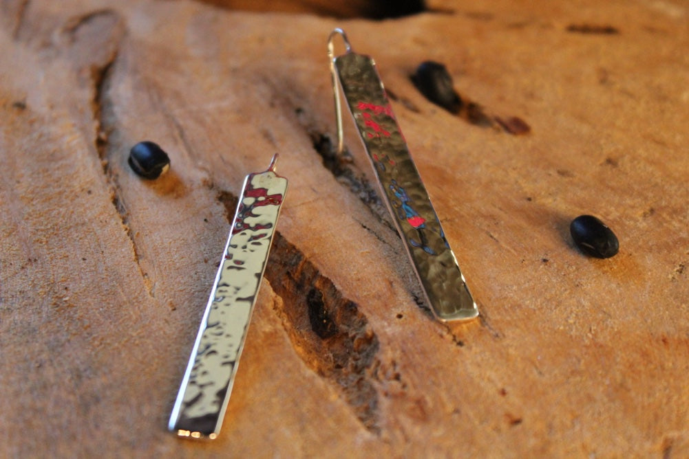 No Mas! 925 Solid Silver Earrings