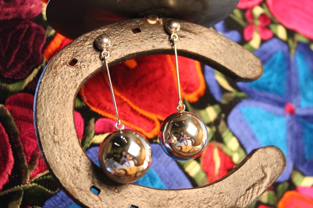 No Mas! 925 Solid Silver Earrings