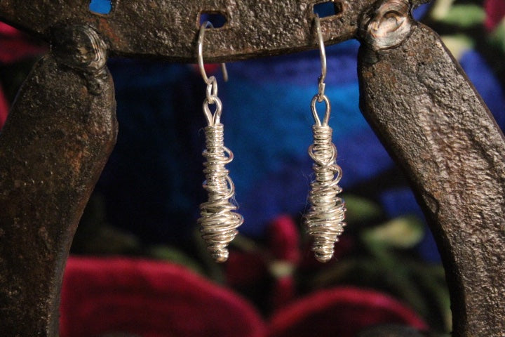 No Mas! 925 Solid Silver Earrings