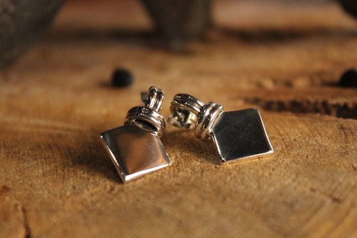 No Mas! 925 Solid Silver Earrings