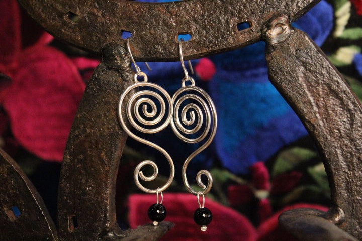 No Mas! 925 Solid Silver Earrings