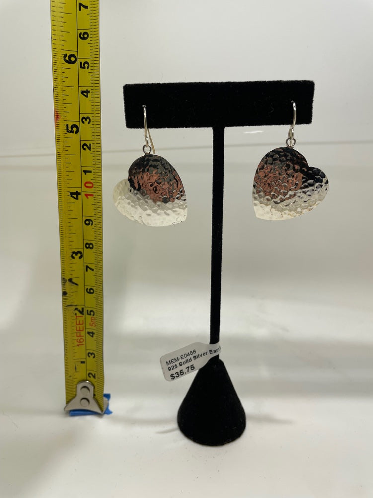 No Mas! 925 Solid Silver Earrings