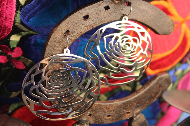 No Mas! 925 Solid Silver Earrings