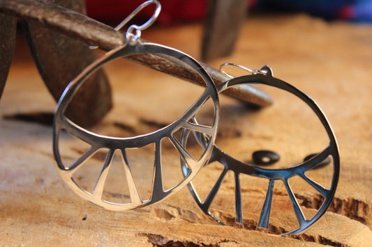 No Mas! 925 Solid Silver Earrings