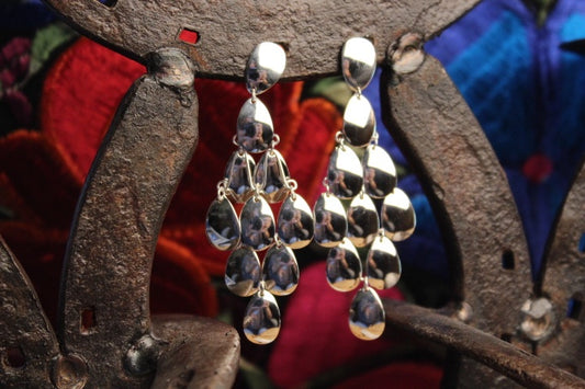 No Mas! 925 Solid Silver Earrings