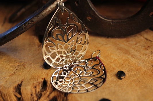 No Mas! 925 Solid Silver Earrings