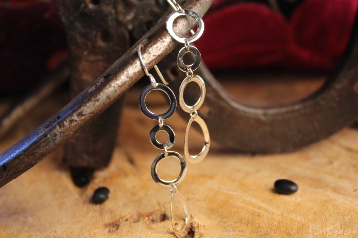 No Mas! 925 Solid Silver Earrings