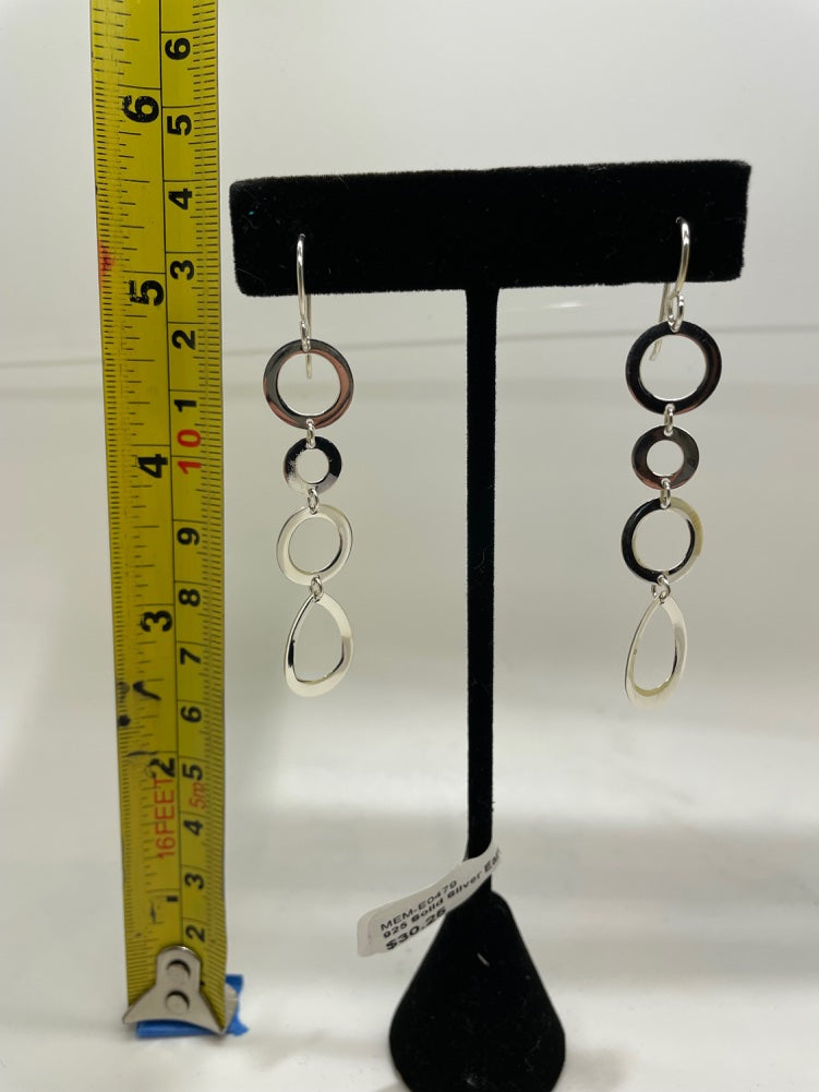 No Mas! 925 Solid Silver Earrings