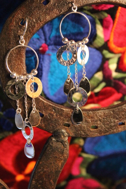 No Mas! 925 Solid Silver Earrings
