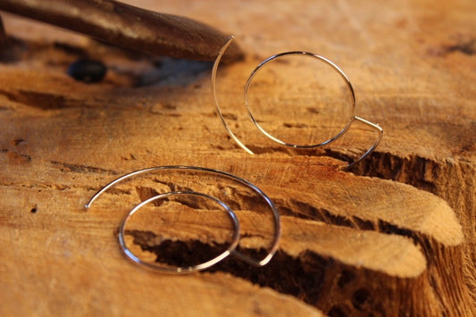 No Mas! 925 Solid Silver Earrings