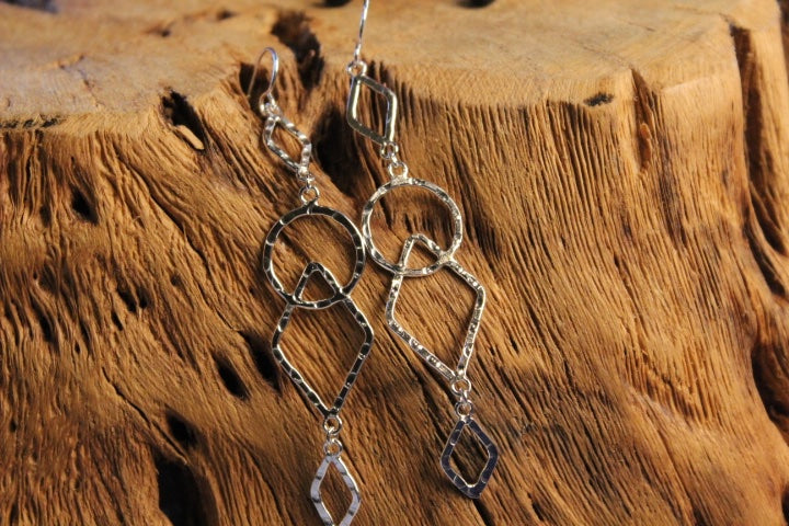 No Mas! 925 Solid Silver Earrings