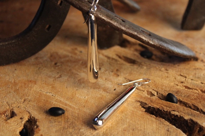 No Mas! 925 Solid Silver Earrings