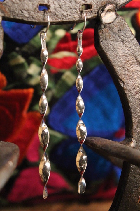 No Mas! 925 Solid Silver Earrings